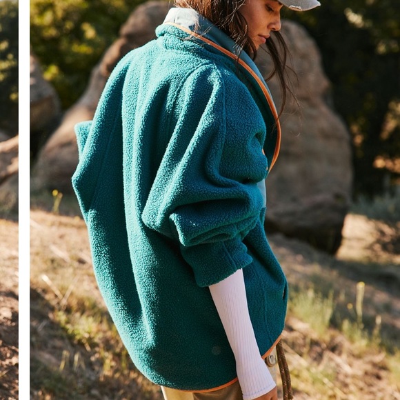 Free People Hit the Slopes Shawl Jacket - Picture 2 of 8